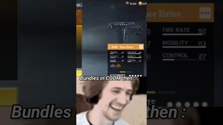 Bundles in CODM then vs now