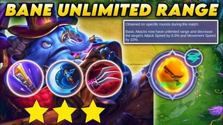 BANE WITH UNLIMITED RANGE IS SO OVER POWERED.!! MUST WATCH.!! MAGIC CHESS MOBILE LEGENDS