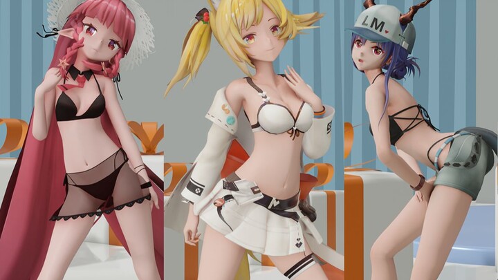 [Ark MMD]Nhóm đồ bơi đảo Rhodes~ --- QUYỀN RIÊNG TƯ