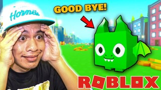 Saying GOODBYE to my 'HUGE DRAGON PLUSH' sa ROBLOX  PET SIMULATOR X