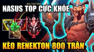 [LMHT Tốc Chiến] Nasus Kèo Renekton 800 Trận Cực Căng Rank Đại Cao Thủ Trong Liên Minh Tốc Chiến