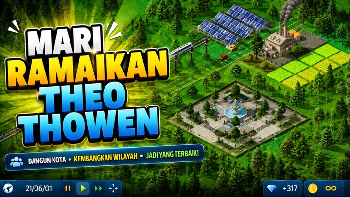 Ayo Ramaikan Kota Theo Thown
