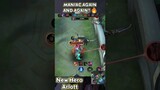 Maniac AGAIN AND AGAIN! 🔥🔥 New Hero Arlott Mobile Legends Best Build