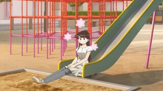 一人个出去玩的古见同学超级可爱呢