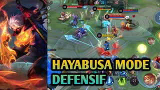 MAU NUNGGU LATE GAME TAPI GAK SEMPAT | HAYABUSA GAMEPLAY MLBB