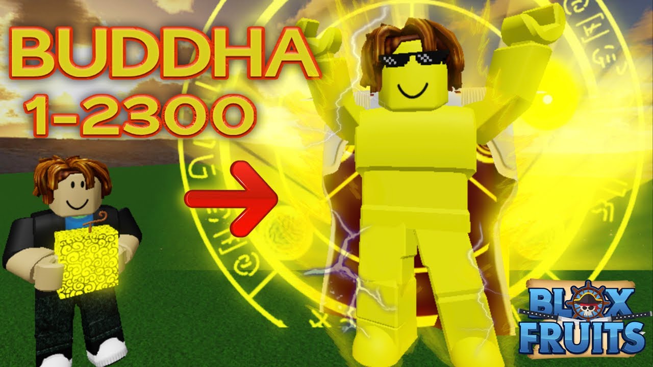 I Pretended to be NOOB with AWAKENED BUDDHA FRUIT! (Roblox Blox Fruits) 