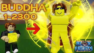 Noob to Max Level 1-2300 using Buddha Awakened in Bloxfruits|Roblox