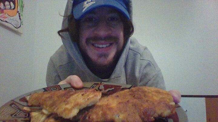 ASMR 吃炸鸡排 Mukbang