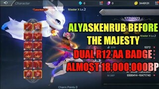 ALYASKENRUB BEFORE THE MAJESTY CHAR. REVIEW MU ORIGIN 2