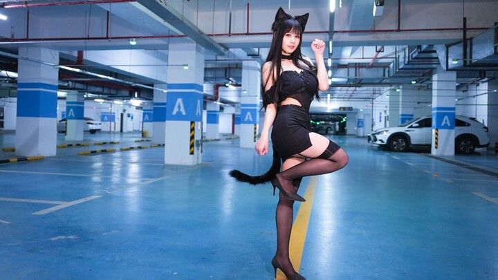 [Vertical screen] Cat raid is closer to you❤️Cat walk lightlyLike A Cat~