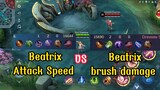 Beatrix attack speed vs Beatrix brust damage, siapa yang lebih sakit?