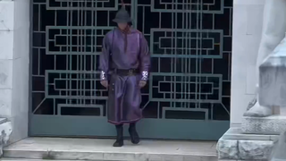 当蒙古服饰出现在欧洲大陆上