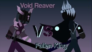 BOSS BATTLE! Void Reaver V.S. Fallen King - Tower Defense Simulator