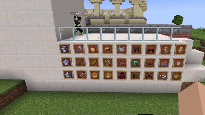 Trở thành Người dùng chính thức trong Minecraft và chiến đấu: Crimson King đấu với Green Emperor!