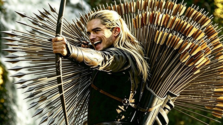 Chúa tể những chiếc nhẫn: Ta Legolas bắn được 100 mũi tên trong một giây