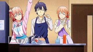 Yuigahama-san, bibimu manis sekali, apakah dia cocok?