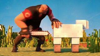 Team Fortress 2 vs Minecraft Episode 1 (TF2 Animation)