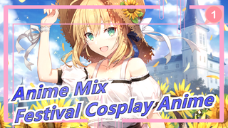 AnimeMix | [Mashup] FestivalCosplayAnimeJPTengahMaret (LayarCosplayResmiGameFateDiAkhirFilm)_1