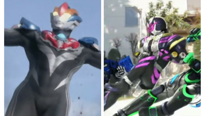The recent CG comparison of the three special photos, the team's most authentic, Ultraman's most han