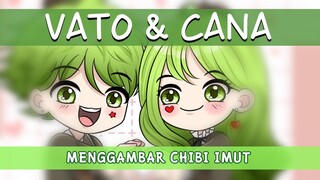 [FanArt] Duo Maskot Gemes Rambut Lumut 🌱