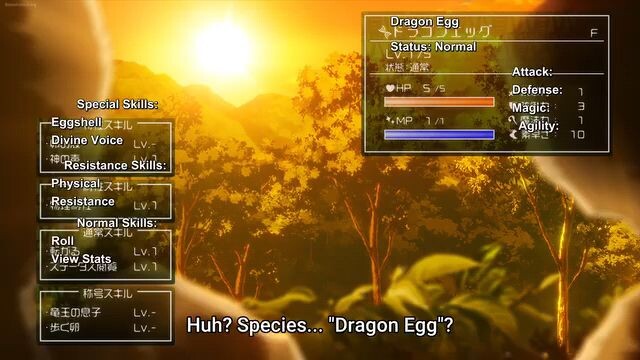 Reincarnated as a dragon hatchling ep 1