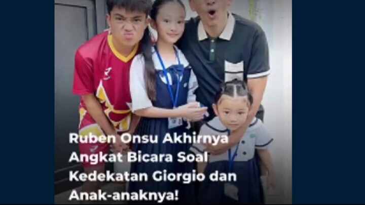 Lihat Kedekatan Giorgio dan Anak-Anaknya, Ruben Onsu Angkat Bicara