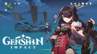 Genshin Impact Global - Beidou's Ship (Location + Side Quests)
