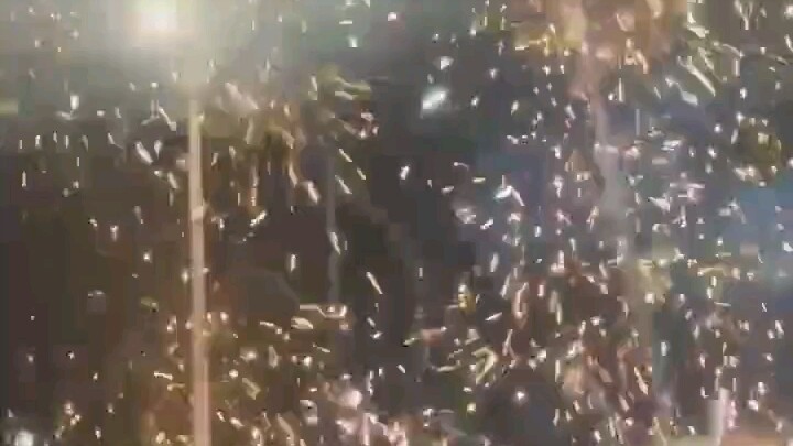 He quickly stuffed a cigarette in his pocket and ran off, leaving the police officer completely dumb