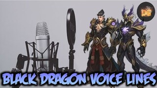 BLACK DRAGON VOICE LINES - Mobile Legends: Bang Bang!