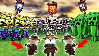 MINI GAME : THỢ SĂN QUÁI VẬT * THỬ THÁCH TIÊU DIỆT QUÁI VẬT MINECRAFT VÀ CHẾ ĐỒ VIP TRONG MINI WORLD