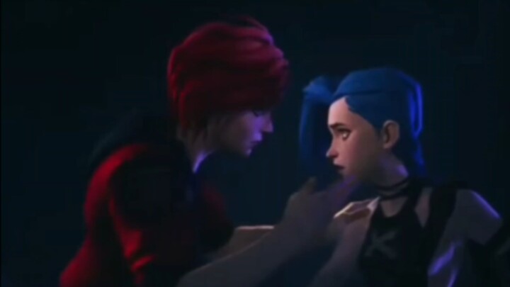 Jinx: "Vi, cậu đã nói sẽ không bao giờ từ bỏ tôi phải không?"