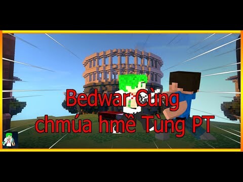 Bedwars Heromc.net | Chmúa hmề Tùng PT chơi 4v4 | TungPT