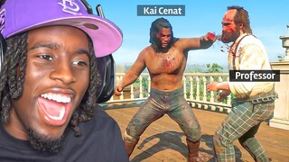 Kai Cenat Plays Red Dead Redemption 2!😂