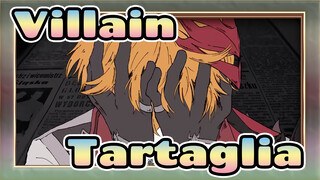 Villain / Tartaglia / Cetak Ulang / Genshin Impact Digambar Sendiri AMV