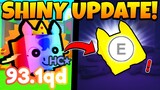 *NEW* SHINY PETS UPDATE - INSANE CROWNED PETS, SIGNED PETS & MORE! In Pet Simulator X!