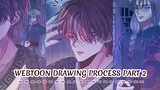 Celestial Harmonia Webtoon Drawing Process PART 2