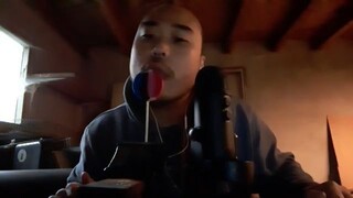 ASMR Eating Rainbow Lollipop Without Using Hands 🍭| Garage Edition
