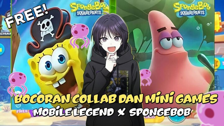 SKIN SPONGEBOB DIJAMIN 100% GRATIS!? SIMULASI MINI GAME RESTORAN BAWAH LAUT MLBB x SPONGEBOB