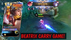 Musuhnya Gampang Banget! Top Global Beatrix Savage!