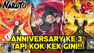 Game Naruto Ini Sedang Anniv Yang Ke 3 Walau Tidak Resmi Tapi Mengecewakan Eventnya?? RETUN TO KAGE