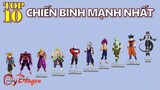 Top 10 chiến binh mạnh nhất Dragon Ball Super tính đến hiện tại