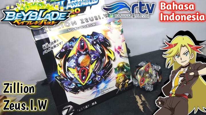 Review Beyblade Zillion Zeus.I.W merek Z | Mainan&Hobi part 27 [BAHASA INDONESIA]
