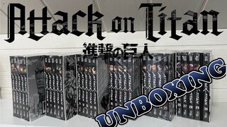 Manga Unboxing 📚 | „Attack on Titan“ Sammelschuber 1-6 + Extra‘s