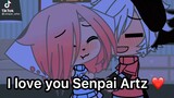 "i love you senpai art's" but it's senpai bun's 😳