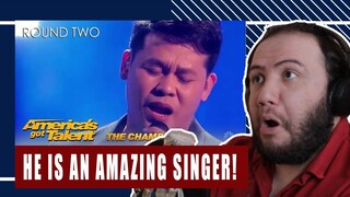 Philippines Winner Marcelito Pomoy SHOCKS America on @America's Got Talent - TEACHER PAUL REACTS