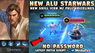 New Alucard Starwars Skin Script No Password | Latest Alucard Obi-Wan Kenobi Skin Script | MLBB