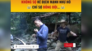 Chỉ sợ đồng đội...😂