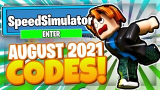 (AUGUST 2021) ALL *NEW* SECRET OP CODES! Roblox Speed Simulator