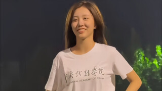 Domestic entertainment female idol Li Qianyu military training performance "Diamonds" full version c