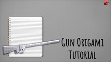 Paper Gun Origami Tutorial
